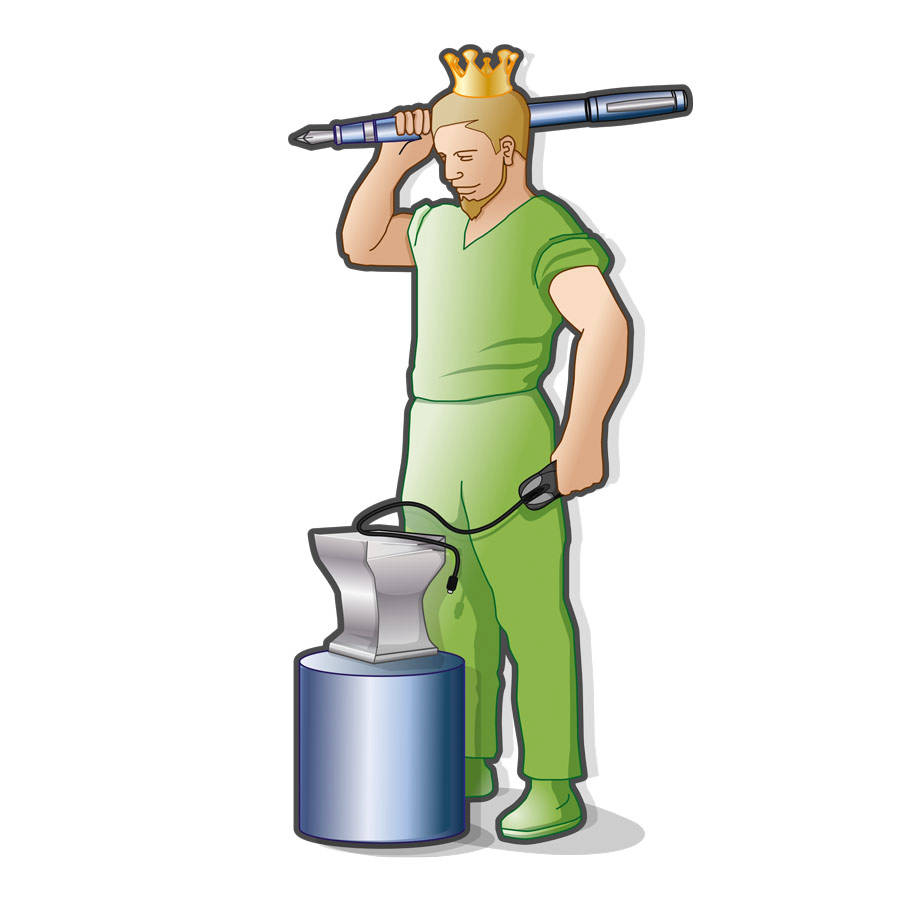 KreativSchmied Print-Illustration schmitt-könig.de