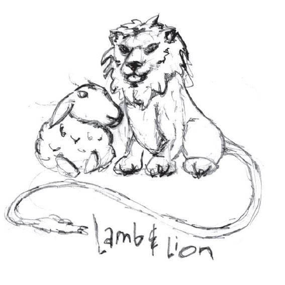 Lamb & Lion Scribble schmitt-könig.de