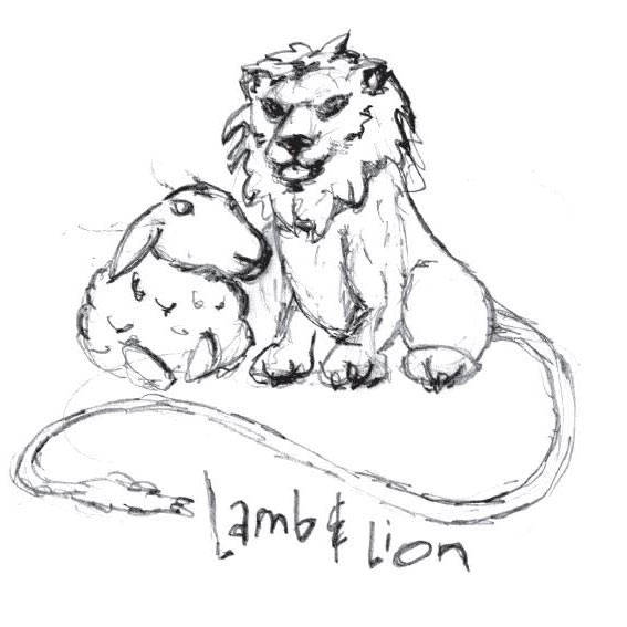 Lamb & Lion Scribble schmitt-könig.de